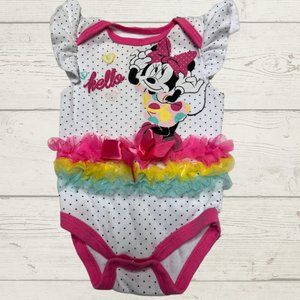Disney Baby Tutu Minnie Mouse Onesie